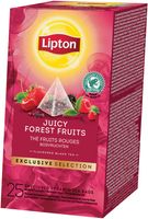 Lipton thee, Bosvruchten, Exclusive Selection, doos van 25 zakjes - thumbnail