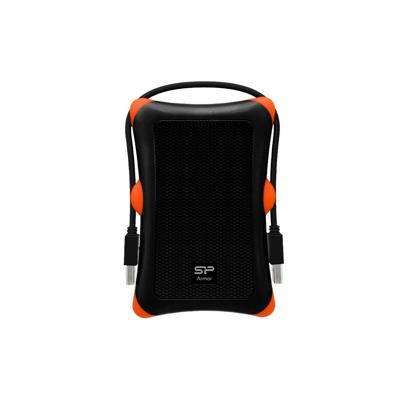 Externe Doos Silicon Power Armor A30 Zwart Oranje Zwart/Oranje
