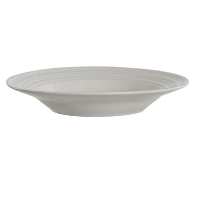 Diep bord DKD Home Decor Wit Porselein 20 x 20 x 3 cm