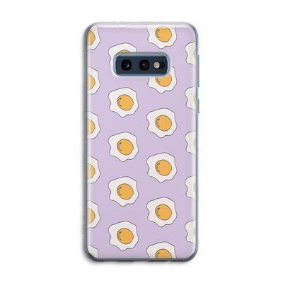 Bacon to my eggs #1: Samsung Galaxy S10e Transparant Hoesje