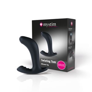 Mystim Twisting Tom Prostaatmassage-hulpmiddel Zwart Silicium 1 stuk(s)