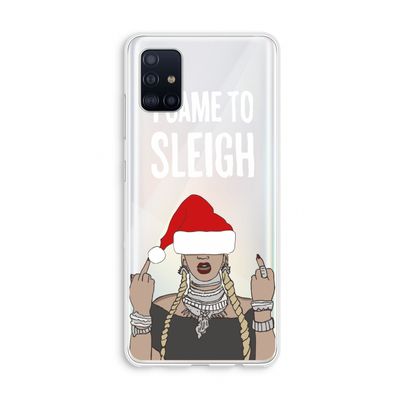Came To Sleigh: Galaxy A51 4G Transparant Hoesje