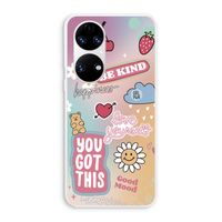 Positivity: Huawei P50 Transparant Hoesje