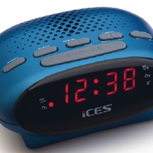 Lenco ICR-210 Wekker radio Blauw