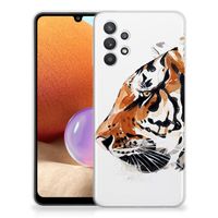 Hoesje maken Samsung Galaxy A32 4G | A32 5G Enterprise Editie Watercolor Tiger