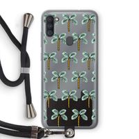 Paradise: Samsung Galaxy A11 Transparant Hoesje met koord