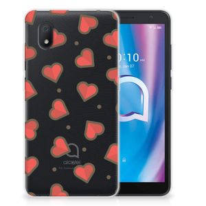 Alcatel 1B (2020) TPU bumper Hearts