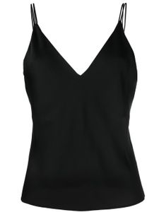 Calvin Klein caraco à col v - Noir