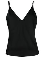 Calvin Klein caraco à col v - Noir