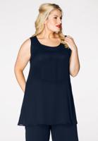 Yoek Singlet flare | Blauw | Maat 46/48