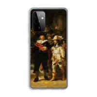 De Nachtwacht: Samsung Galaxy A72 Transparant Hoesje