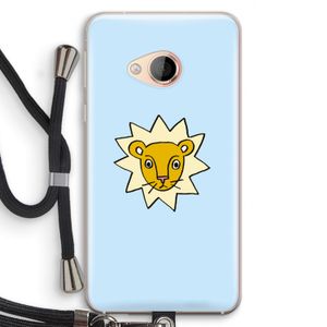 Kleine leeuw: HTC U Play Transparant Hoesje met koord
