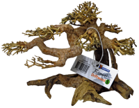 Superfish Bonsai Driftwood S - Uniek Handgemaakt Klein Aquarium Ornament - thumbnail