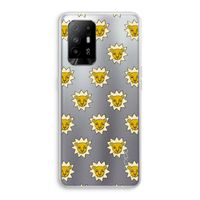 Leeuwenkoppen: Oppo A94 5G Transparant Hoesje