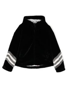 Perfect Moment Kids veste Chalet en fourrure artificielle - Noir