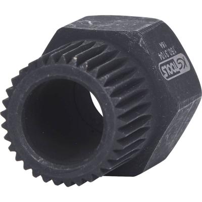 KS Tools 150.3104 Veeltandinzet 22,0 mm, 33 tanden, geboord
