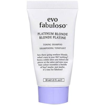 EVO Fabuloso Platinum Toning Shampoo 30ml