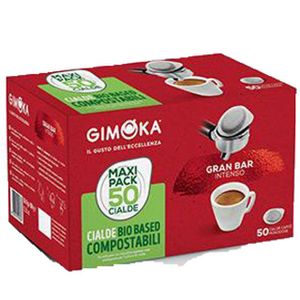 Gimoka CLGIGB050 koffiecapsule & -pad Koffiepad 50 stuk(s)