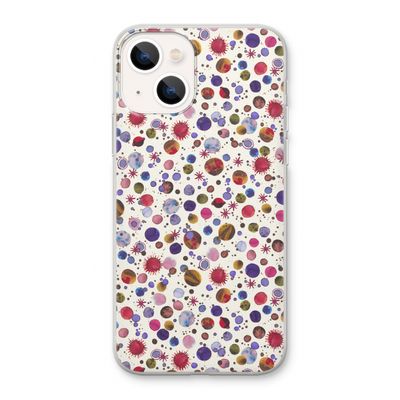 Planets Space: iPhone 13 Transparant Hoesje