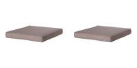 Lounge luxe Panama taupe 60 cm x 60 cm (2 stuks) Madison - Madison