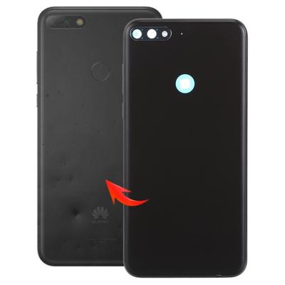 Achterste schutblad met Zijtoetsen voor Huawei genieten van 8(Black)