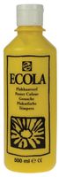 Talens Ecola plakkaatverf flacon van 500 ml, geel - thumbnail