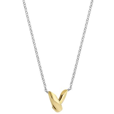 TI SENTO-Milano 3990SY Ketting zilver goud-en zilverkleurig 38-48 cm