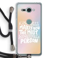 The prettiest: Sony Xperia XZ2 Compact Transparant Hoesje met koord