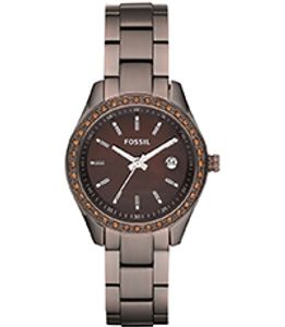 Horlogeband Fossil ES3022 Roestvrij staal (RVS) Bruin 14mm