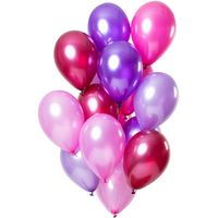 Ballonnen Set Berry Pink Metallic Premium 30cm - 15 Stuks
