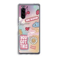 Positivity: Sony Xperia 5 Transparant Hoesje