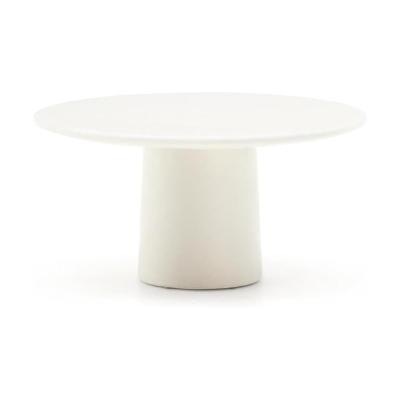 Kave Home Albanella salontafel Ø85 cm Wit