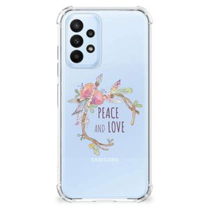 Samsung Galaxy A23 Stevig Bumper Hoesje Boho Text