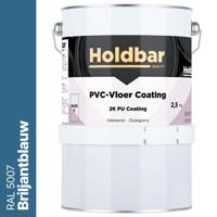 Holdbar PVC-Vloer Coating Briljantblauw (RAL 5007) 2,5 Kg