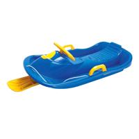 Dantoy stuurbare bobslee blauw, 95 cm