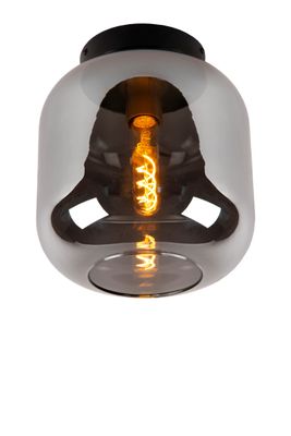 JOANET Plafonnière Ø 25 cm 1xE27 Fumé