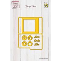 Nellie's Choice • planner essentials cutting dies polaroids & archives 9st.