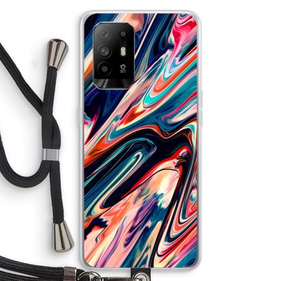 Quantum Being: Oppo A95 5G Transparant Hoesje met koord