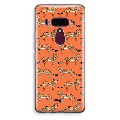 Cheetah: HTC U12+ Transparant Hoesje