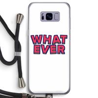 Whatever: Samsung Galaxy S8 Transparant Hoesje met koord