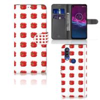 Motorola One Action | Book Cover | Paprika Red