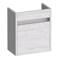 Brauer Adore Fonteinkast - 40 cm - 1 Deur - Greeploos - Rechtsdraaiend - Forest Seashell