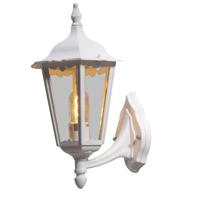 KonstSmide Klassieke muurlamp Firenze Up wit 7213-250 - thumbnail