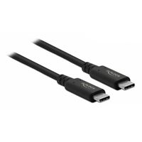 DeLOCK USB4 40 Gbps Coaxial coax kabel 0,8 meter - thumbnail