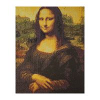 Diamond painting - mona lisa - 40x50 cm - thumbnail