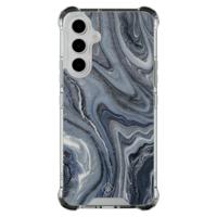 Samsung Galaxy A54 shockproof hoesje - Midnight marble
