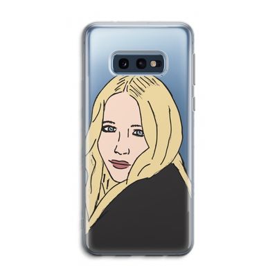 Mary Kate: Samsung Galaxy S10e Transparant Hoesje