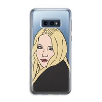 Mary Kate: Samsung Galaxy S10e Transparant Hoesje
