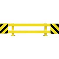 Moravia 198.24.401 Stellingbescherming verstelbaar Zwart, Geel (l x b x h) 80 x 1700 x 465 mm