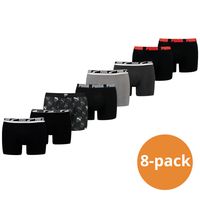 Puma Boxershorts Voordeelpakket 8-pack Black / Grey-S - thumbnail